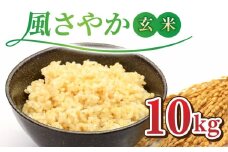 令和7年産新米！長野県オリジナル品種「風さやか」玄米10kg　※2025年10月上旬以降順次発送