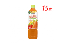 伊藤園　【充実野菜】緑黄色野菜ミックス「740ｇ×15本」