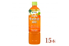 伊藤園　【充実野菜】キャロット100％「740ｇ×15本」