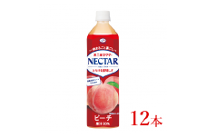 不二家　ネクターピーチ「900ml×12本」