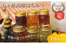 八ヶ岳高原はちみつ6本セット