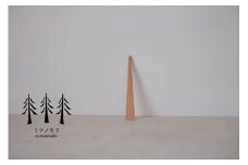スパチュラ　『mina no mori Spatura ＜ミナノモリ スパチュラ＞』　アウトドアのトレッキングやキャンプ等で使いやすいように、軽くシンプルな形にデザインしたスパチュラです。
