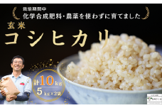 【令和6年産】佐久穂とさや農園のコシヒカリ　玄米10kg［ST-103］