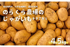 のらくら農場のじゃがいも（キタアカリ）4.5kg［NK-118-01］