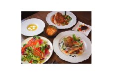 地物野菜たっぷりコースA +ワイン2杯もしくは、ソフトドリンク2杯付き　ペアチケット【1102251】