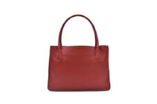 ＜濱野皮革工藝のトートバッグ＞シュリンク　スクエアトート(レッド)【1103192】