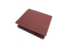 ＜濱野皮革工藝のグレースウォレットスペラ＞使いやすい折りたたみ財布です。(アンティークレッド)【1119354】