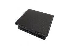 ＜濱野皮革工藝のグレースウォレットスペラ＞シンプルで使いやすい折りたたみ財布です。(ブラック)【1119355】