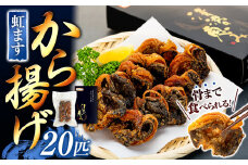 虹ますから揚げ(蓼科清流育ち　20匹)