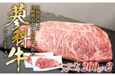 蓼科牛サーロインステーキ200g×2