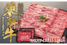 蓼科牛モモスライス400g×2