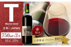 赤ワイン("T")2本セット