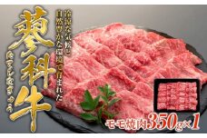 蓼科牛モモ焼肉350g×1　　