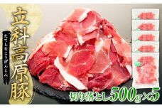 立科高原豚切り落とし500g×5P