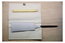 028-003 【原材料費高騰のため値上げ】 職人用手打ち両刃鋸（八寸／全藤巻柄／鋸巻き付き）