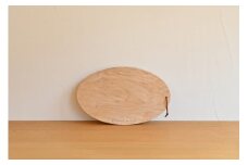 034-002【使い込むほど風合い増す】県産材を使用したオーバルボード（楓）