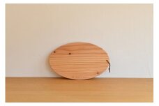 034-002【使い込むほど風合い増す】県産材を使用したオーバルボード（唐松）