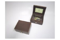 009-009＜２３弁オルゴール＞木製BOX　箱：ウォルナット