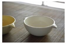 陶芸工房 雲歩窯「耐熱スープ皿」２色セット ※直火調理OK