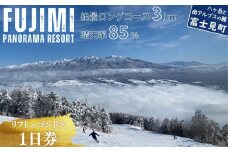 【先行予約】絶景ゲレンデ富士見パノラマリゾート スキー場 リフト&ゴンドラ 1日券 【11月下旬より順次発送】【 旅行券 クーポン券 サービス券 旅行 ゴンドラ リフト券 スキー スノーボード チケット 信州 長野県 富士見町 着日指定不可】 ★