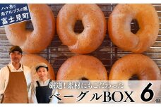 《※人気の為※現受注分3ヶ月以内発送》 ベーグル専門店が作る ベーグルBOX 6個入り プレーンのみ 『外はパリッ、中はふわもち。』【パン 手作り 自家製 個包装 便利 グルメ 食べ比べ 詰め合わせ もちもち 朝食 おやつ 食品 冷凍】