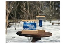 無垢の木の フォトフレーム セット メープル