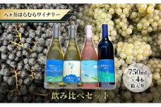 八ヶ岳はらむらワイナリー 飲み比べ 4本セット 