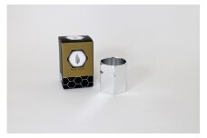 195 酒器人肌 輝（かがやき） Sサイズ シルバー