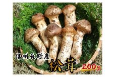063 辰野産 天然松茸 200g