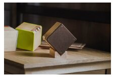 スピーカー Cu-be 立方体スピーカー 1辺9cm 音響機器 有線 小型 コンパクト コンパクトスピーカー ポータブルスピーカー 持ち運び 小型スピーカー 長野 長野県 箕輪町　[№5675-1177]