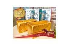 これぞパンです　高級食パン『プレーン1本　レーズン1本』　2本(4斤)セット【1266793】