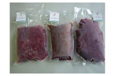 鹿ロースとモモ、ミンチのセット