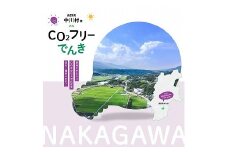 中川村産CO2フリー電気　10,000円コース（注：お申し込み前にまずは申込条件を必ずご確認ください）