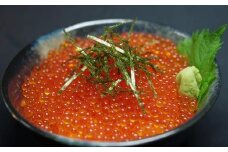 駒ヶ岳清流サーモン「暴れイクラ」300g（冷凍便）（いくら ニジマス 魚介類 魚貝類 魚卵 水産 お魚 さかな 食品 駒ヶ岳 清流 上伊那 宮田村 長野 ご当地グルメ 高級 食材 人気 贈答 ギフト お祝い プレゼント プレミアム 食文化 高級食材 お取り寄せ 山荘 息吹館 新鮮）