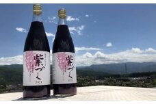 食ごころ「紫づく」（山ぶどうジュース）2本セット（野菜ジュース 飲料 野菜 やさい 食品 人気 飲料類 加工品 果実飲料 ドリンク 果汁飲料 ジュース 上伊那 宮田村 長野 信州 果汁100% 健康 美味しい 栄養 国産 日本産 料理 朝食 ギフト お祝い プレゼント 贈答）