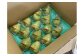 果皮が緑色の状態でお届けします。果皮が緑色から黄色になれば食べごろです。
