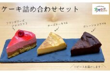 EN02-25D ケーキ詰め合わせ 11個（ガトーショコラ／チーズケーキ／フランボワーズショコラ）// スイーツ ケーキ プレゼント 贈答 ギフト ガトーショコラ チーズケーキ フランボワーズ ケーキセット