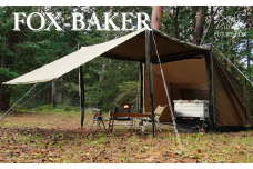 FUTURE FOX FOX-BAKER［FF14］ // FUTURE FOX FOX-BAKER 2ルーム テント ベイカーテント 1-4人用 TC ポリエステル インナーテント付属 キャンプ
