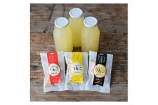 北城農園りんごおやつセット（りんごジュース180ml 12本、ドライアップル25g 6袋） 長野県 信州 南信州 高森町 りんご 果汁100％ ドライフルーツ 小瓶 小袋 食べきりサイズ