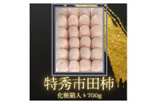 【特秀】 市田柿700g 化粧箱入り 年内出荷 長野県 信州 南信州 高森町 柿 干し柿 かき 高級 和菓子 お茶請け ドライフルーツ 自然食品