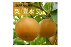 【数量限定】梨(豊水)5kg 9月上旬より順次発送 長野県 信州 南信州 高森町 農家直送 果物 くだもの なし ナシ 和梨 旬 旬の果物 旬の梨 ほうすい いちだ農産
