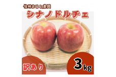 信州まると農園の【訳あり】完熟りんご シナノドルチェ 3kg 長野県 信州 南信州 高森町 農家直送 果物 くだもの 旬のりんご ご家庭用