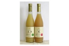 信州産 フルーツジュース 2本セット 長野県 南信州 高森町 桃ジュース りんごジュース もも 王林 おうりん 飲み比べ 信州まし野ワイン
