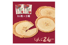 りんご乙女 16枚×2箱 長野県 信州 南信州 高森町 上品 りんごの香り 食べやすい おやつ お菓子 スイーツ フードロス 摘果りんご 食品ロス削減 持続可能な地域づくり 株式会社マツザワ