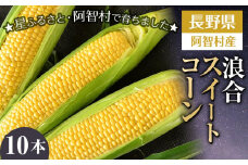 【先行予約】浪合スイートコーン | 野菜 とうもろこし トウモロコシ コーン 信州 長野