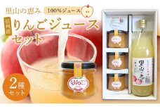 里山の恵みりんごジュースセット ｜ 果物 くだもの フルーツ 林檎 ジュース 飲料 飲み物 ドリンク