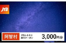 【阿智村】JTBふるさと旅行クーポン（Eメール発行）（3,000円分）