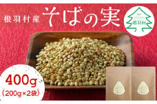 スーパーフード！信州根羽村産 そばの実 400g (200g×2袋) 4000円