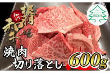 根羽こだわり和牛 焼肉切り落とし 600g リブロース カタロース モモ カタ バラ ウデ 焼肉用 10000円　国産黒毛和牛 国産牛 ブランド牛