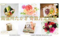 7-J36 【定期便】南信州たかぎ 奇数月定期便